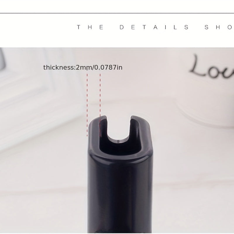 Acoustic Guitar String Change Tool Wooden Easy-to-Use Durable Black Plastic