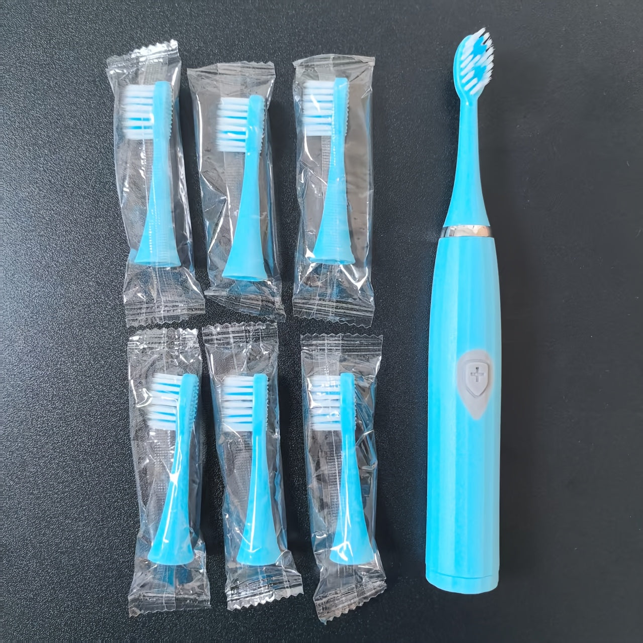 Electric Toothbrush for Sensitive Teeth with 3 Replacement Heads Deep Cleaning Whitening Gift for Adults