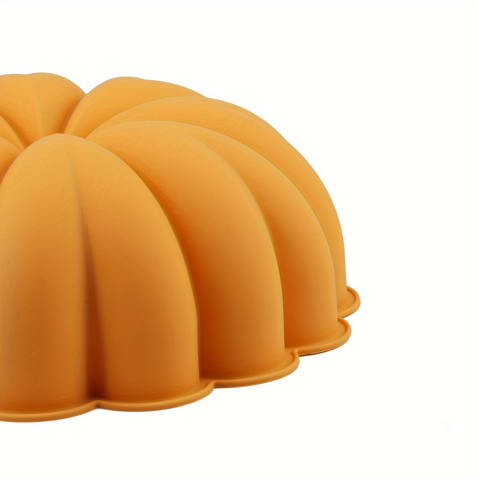 Large Pumpkin-Shaped Silicone Mold for Baking Gelatin Bread Jelly 22.86cm