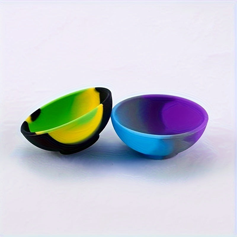Silicone Pipe Bowl and Storage Box for Daily Cleaning Durable Colorful