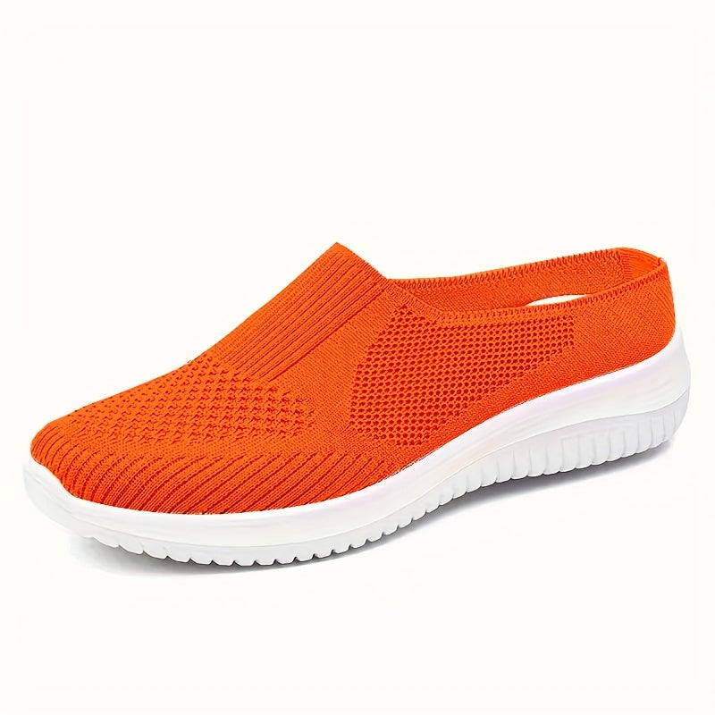 Women's Slip-On Loafers Breathable Fabric PU Sole Casual Spring Summer