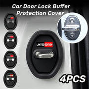 4Pcs Silicone Car Door Lock Cover Shock Absorber Protectors for Automotive