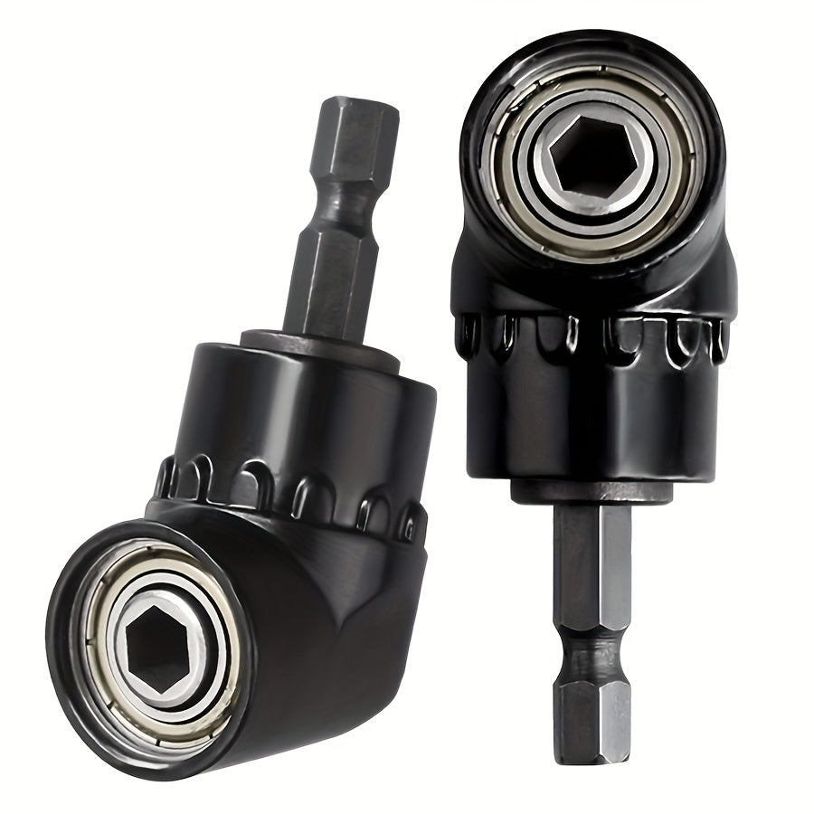 Punta de destornillador hexagonal eléctrico de acero aleado negro, corta, para coche, afilado a 105°