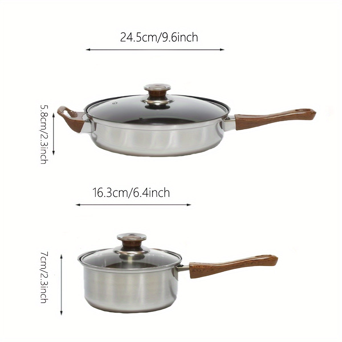 12 dona zanglamas po'latdan yasalgan idish-to'plam - yengil, mustahkam va ko'chma - sho'rva qozon, qovurish panasi, sut qozoni va choynakni o'z ichiga oladi - barcha pech turlari bilan mos keladi - tozalash oson - uy oshxonalar va restoranlar uchun ideal