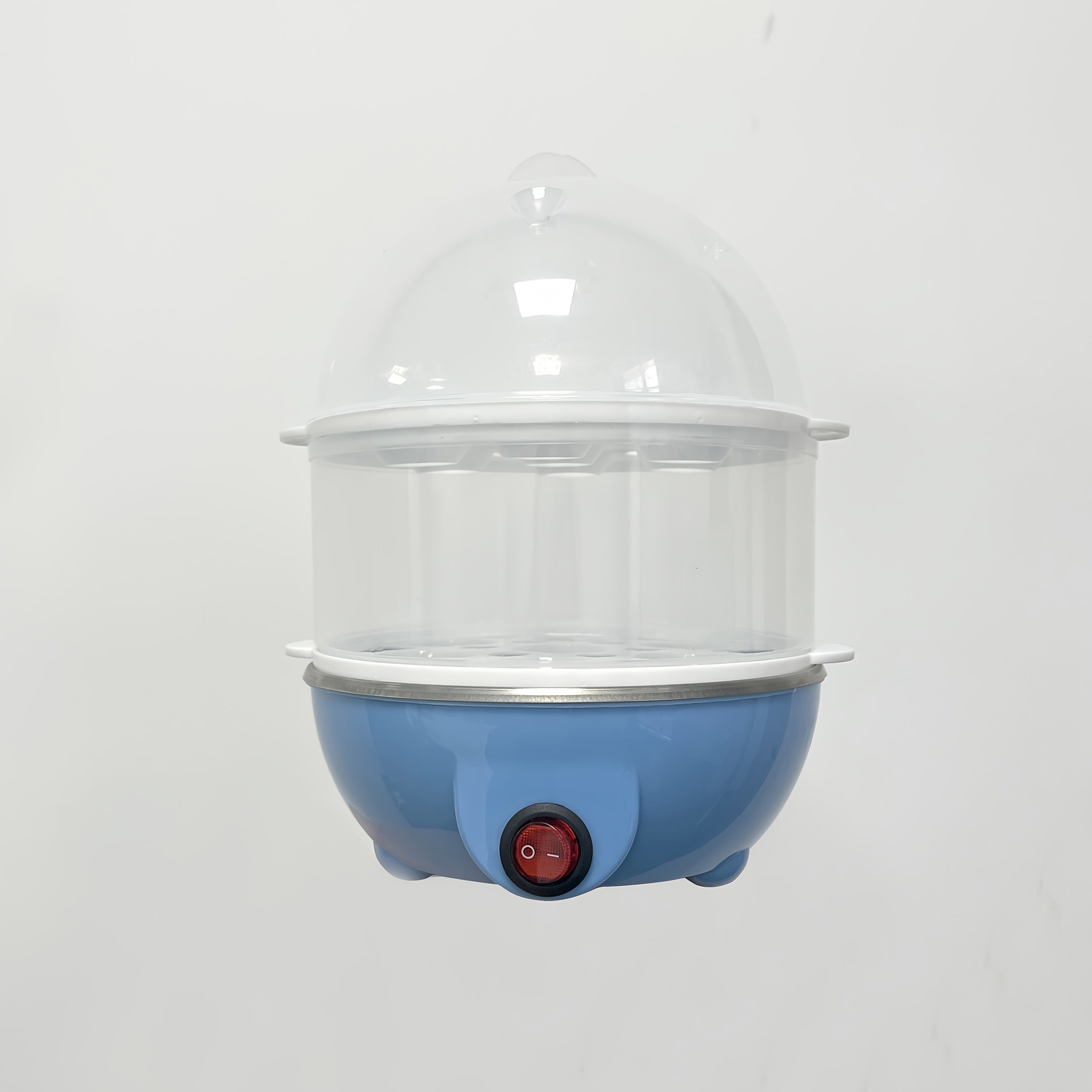 Multi-Function Egg Cooker Stainless Steel Automatic Power Off Food-Grade Kitchen Appliance