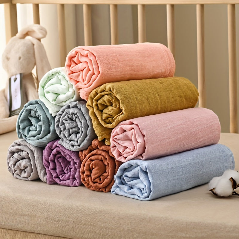 Baby Swaddle Blanket Breathable Bamboo Soft and Gentle for Newborns