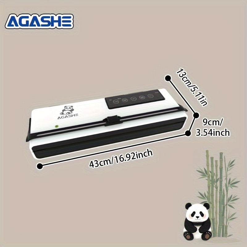 Avtomatik yopish bilan vakuum yopishtiruvchi mashina, oziq-ovqatni saqlash uchun ideal. 20m uzunlikdagi film ruloni, quritish va nam rejimlar, 32cm kenglikdagi paketlar, slayt mexanizmi, kesish asbobi, Yevropa