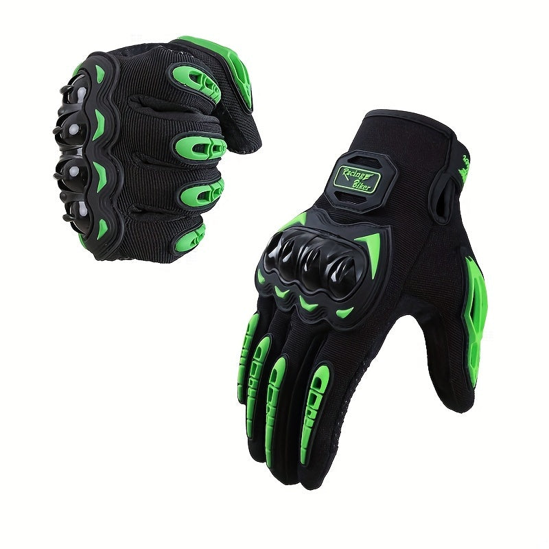 Men Women Touchscreen Motorcycle Gloves Breathable Summer Off-Road Riding