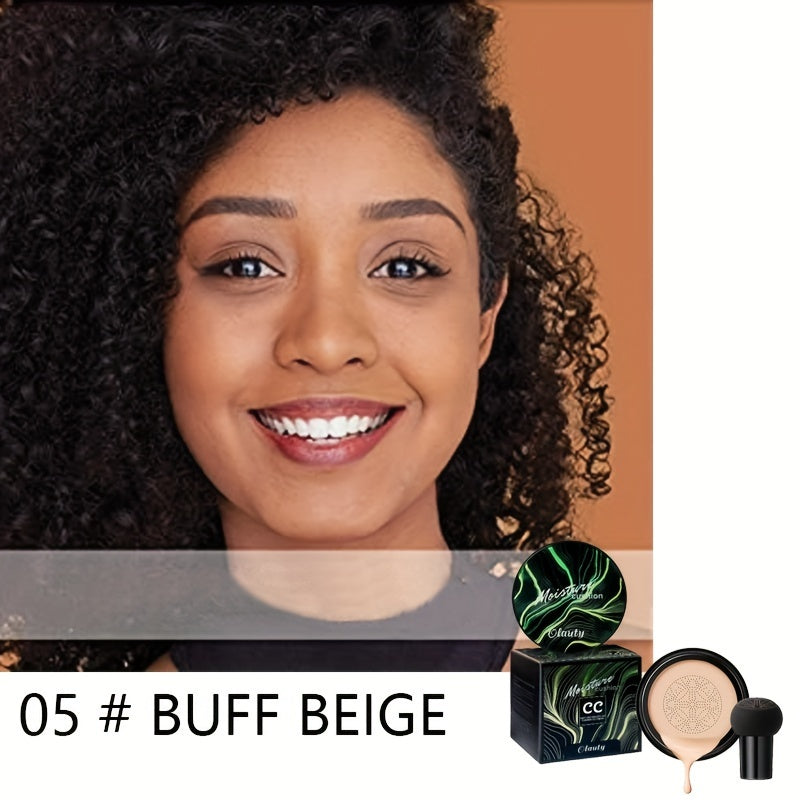 Women Moisture Cushion CC Cream Skin Brightening Corrector Acabado Natural 1pc