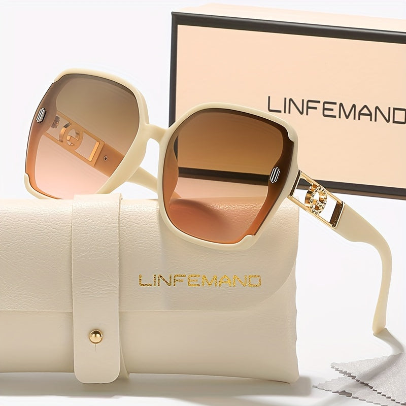 Одежда для модных очков с градиентными линзами, композитной оправой, антибликовым покрытием для пляжа и путешествий на открытом воздухе