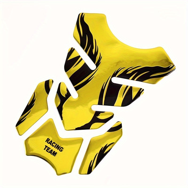 Motorcycle Soft Rubber Fuel Tank Protector Decal for Gas Oil Gasoline