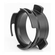 Coffee Dosing Funnel for 54mm Portafilters Food-Grade Black Plastic No Electricity