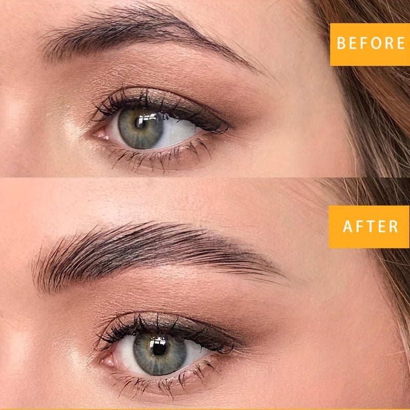 Crema y cepillo para definir cejas transparente para mujer 16g fácil de aplicar