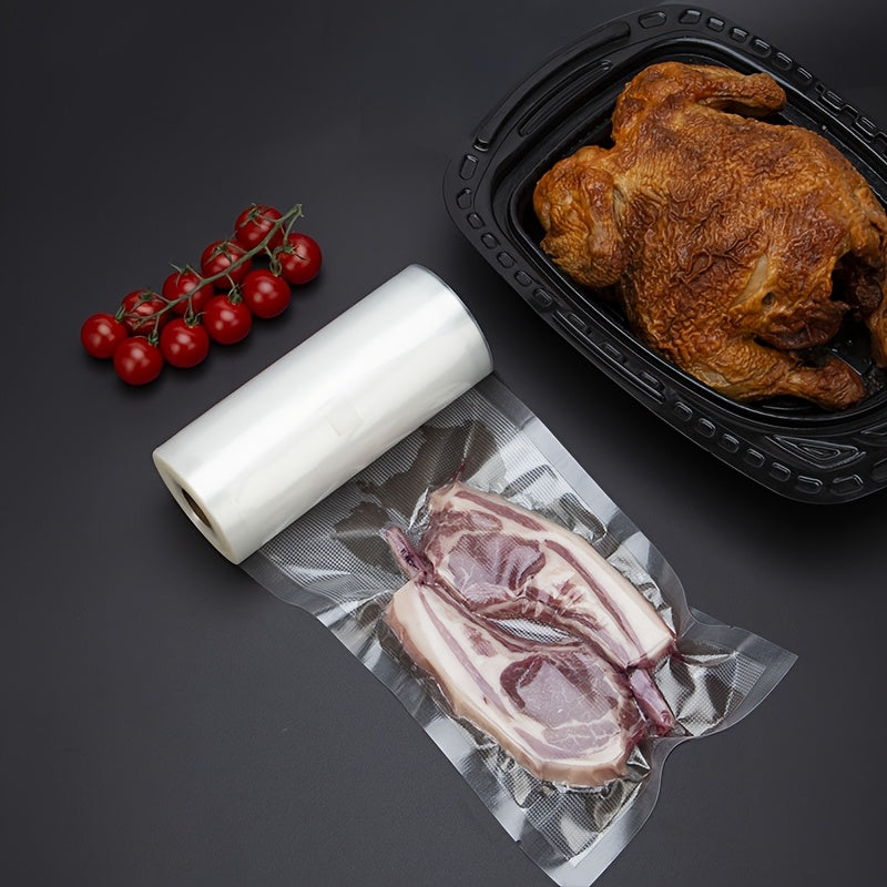 Bolsas de sellado al vacío de 20cm x 10m para almacenamiento de alimentos, rollo hermético, prolonga la frescura, apto para congelador