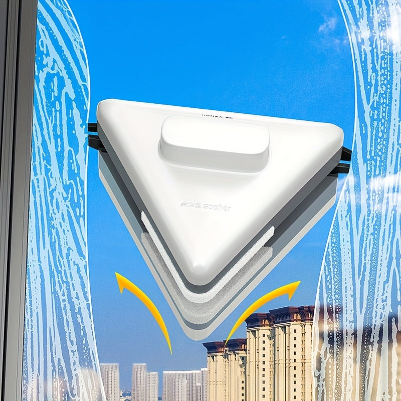 Magnetic Double-Sided Window Cleaner for Glass Up to 3.05cm Thick Safety and Easy Cleaning