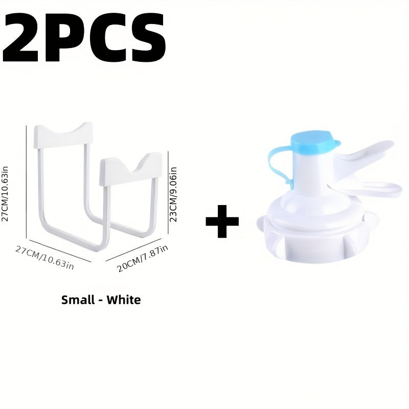 Metal Bucket Rack Space Saver for Kitchen Office Storage Easy to Assemble