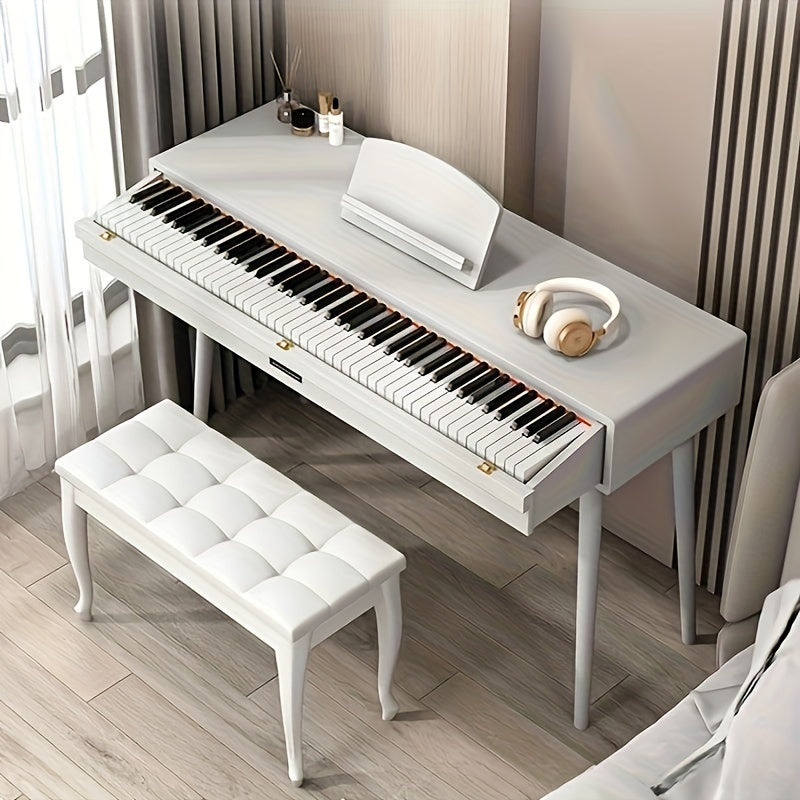 Dual Keyboard Piano 88 Keys with Sustain Pedal USB Charging Case and Music Stand