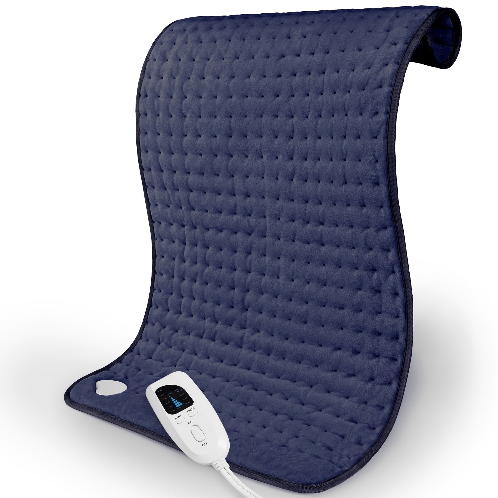 XL Heating Pad 6 Heat Levels 140°F Max 30x60 cm Flannel Washable