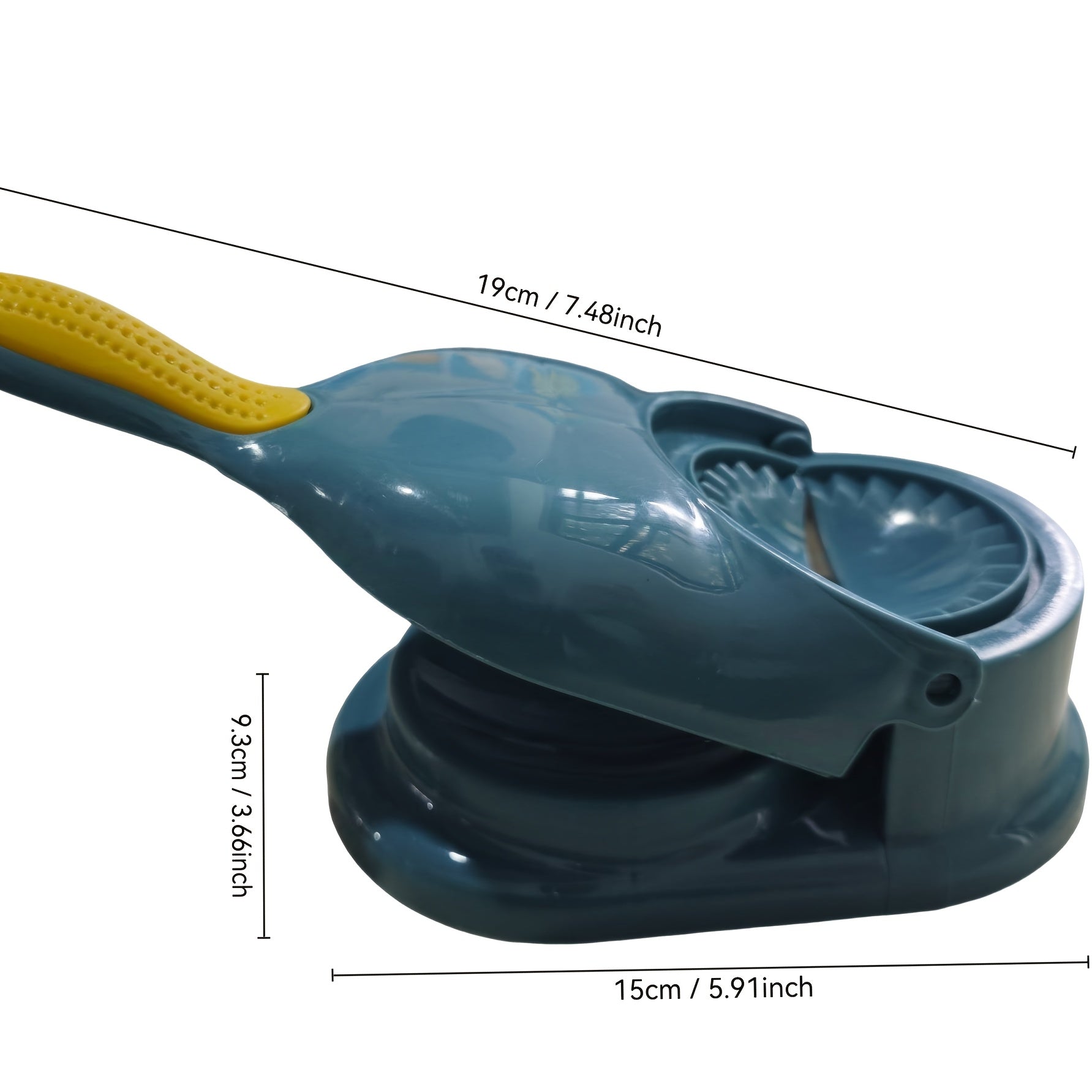 Multifunctional Plastic Dumpling Maker Food-Safe Dough Press for Dumplings and Tortillas