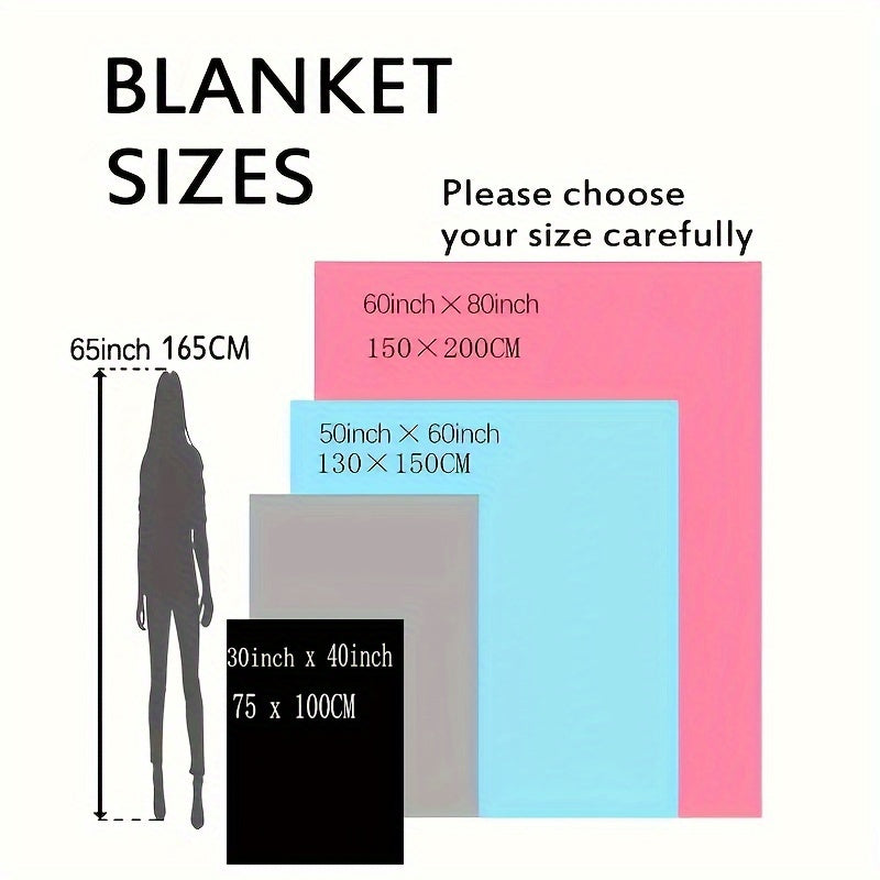 Fleece Throw Blanket with Bear and Puppy Prints Ultra-Soft Digital Polyester Lightweight for Sofa Bed or Office