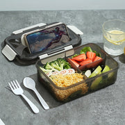 Microwave-Safe BPA-Free Plastic Lunch Box Leakproof Durable for Travel Camping Office