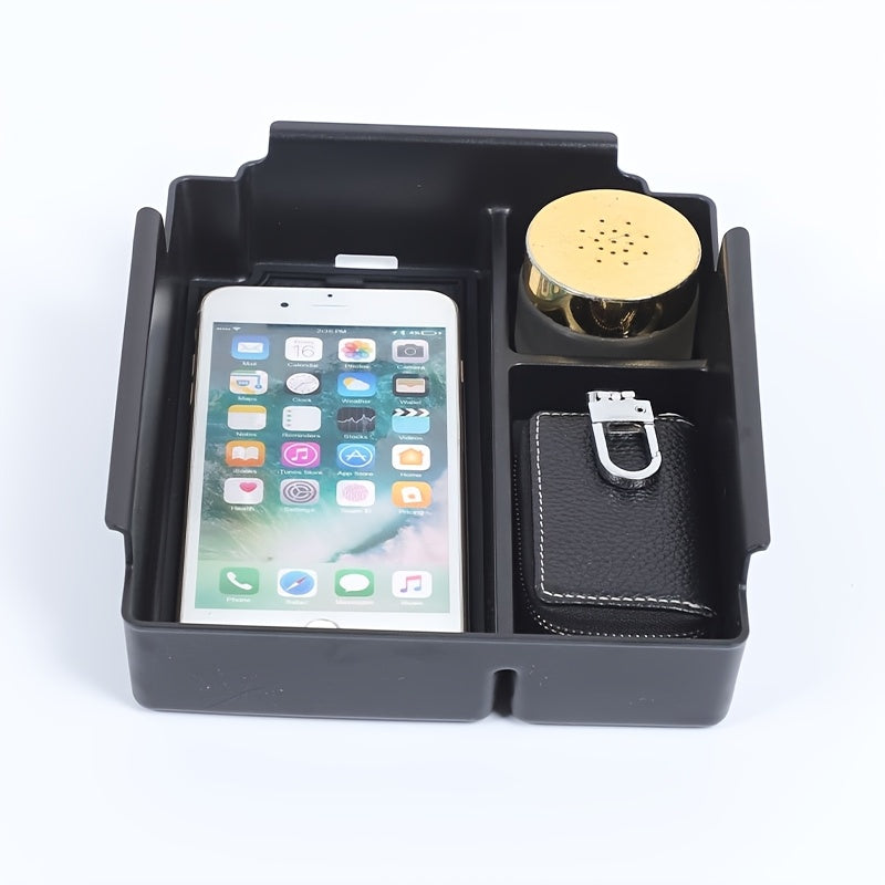 Car Interior Storage Box Durable Plastic for SUV Console Organizer