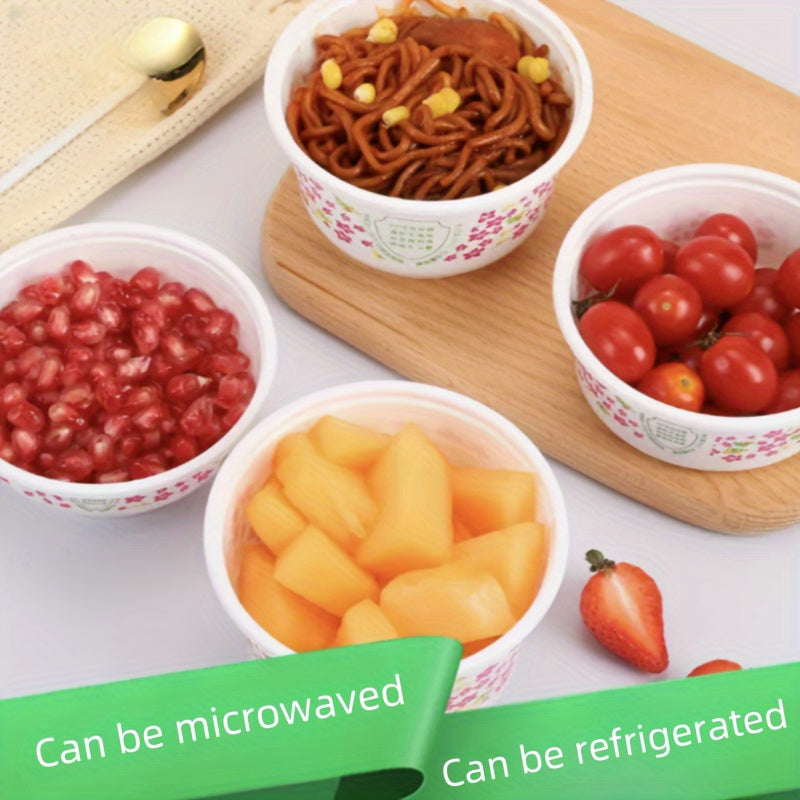 24 Pack Meal Prep Containers 600ml BPA-Free Reusable Microwave Safe