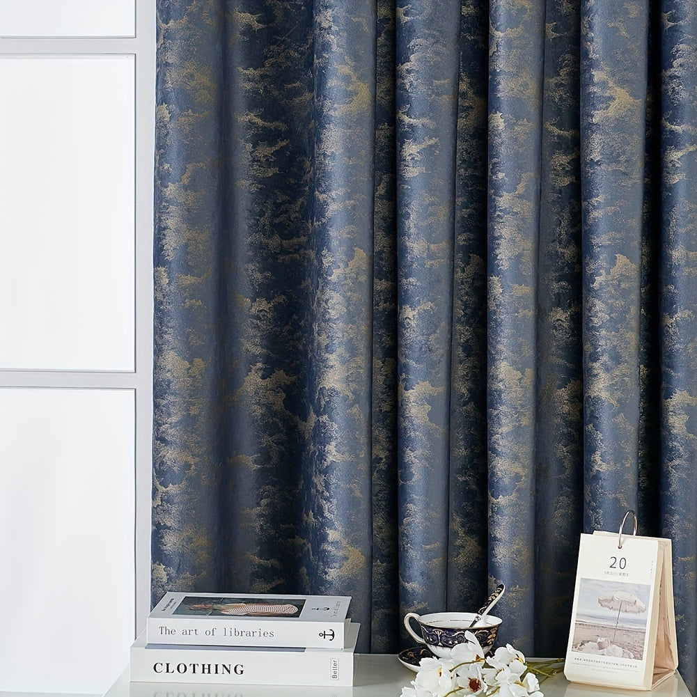 Cortina opaca de terciopelo para sala de estar, dormitorio, cocina y decoración del hogar