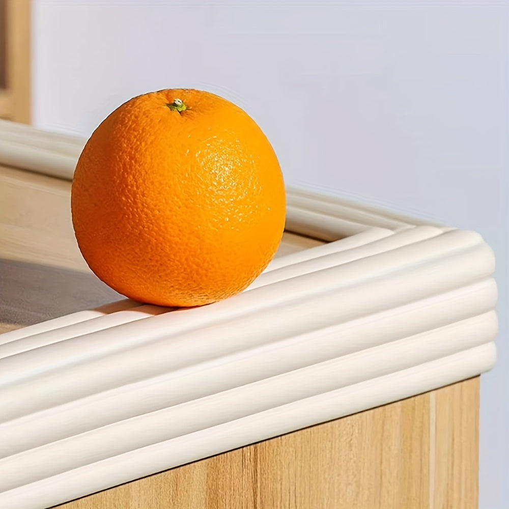 Soft Rubber Safety Edge Guard 198cm Wall Corner Protector Gray Pink Black