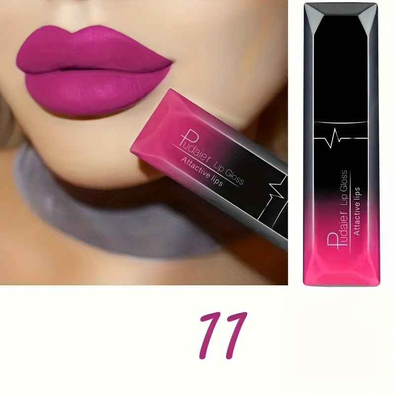 Brillo de Labios Mate Vegano de Larga Duración Hidratante en Líquido para Todo Tipo de Piel