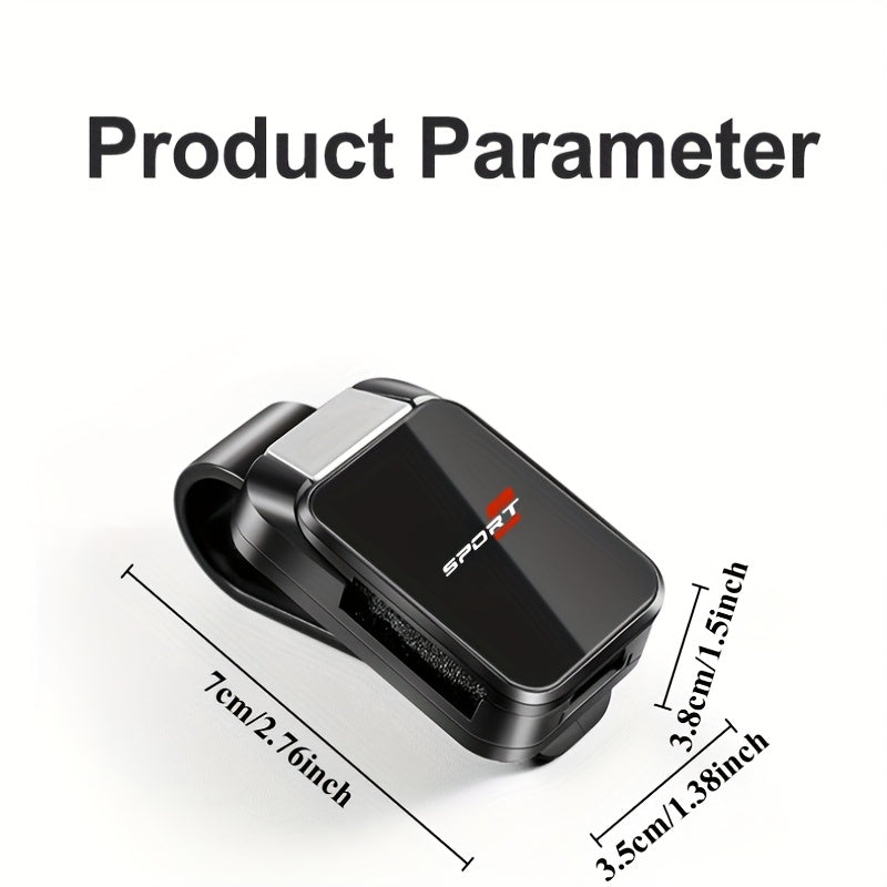 Sports Car Glasses Clips Sun Visor Storage Waterproof Scratch-Resistant