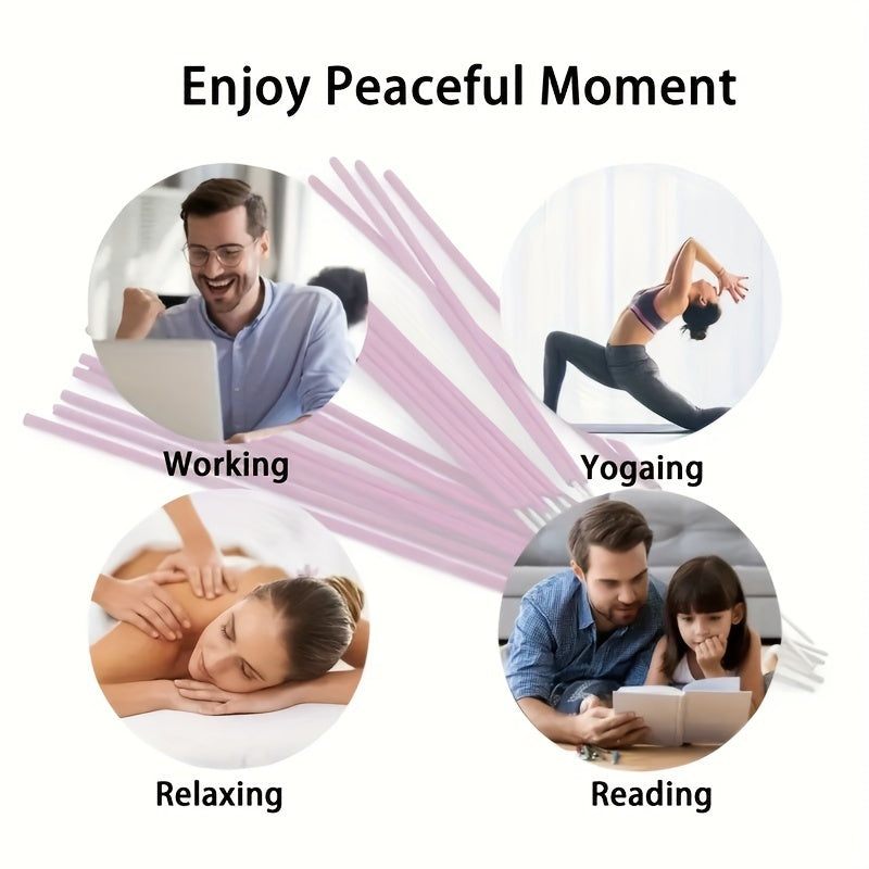 40/100pcs Lavender Incense Sticks for Air Purifying Relaxation Meditation