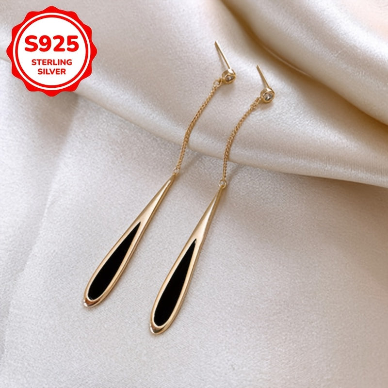 Sterling Silver Tassel Earrings for Women Hypoallergenic Lightweight Jewelry