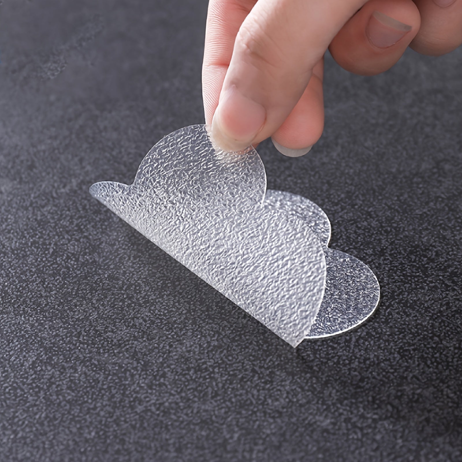 Set of 6 Non-Slip Bathroom Stickers for Tub and Shower Grip, Easy to Apply