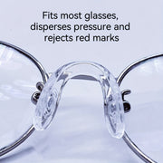 Set of 4 Silicone Nose Pads for Glasses Anti-Slip Replacement Eyewear Accessories