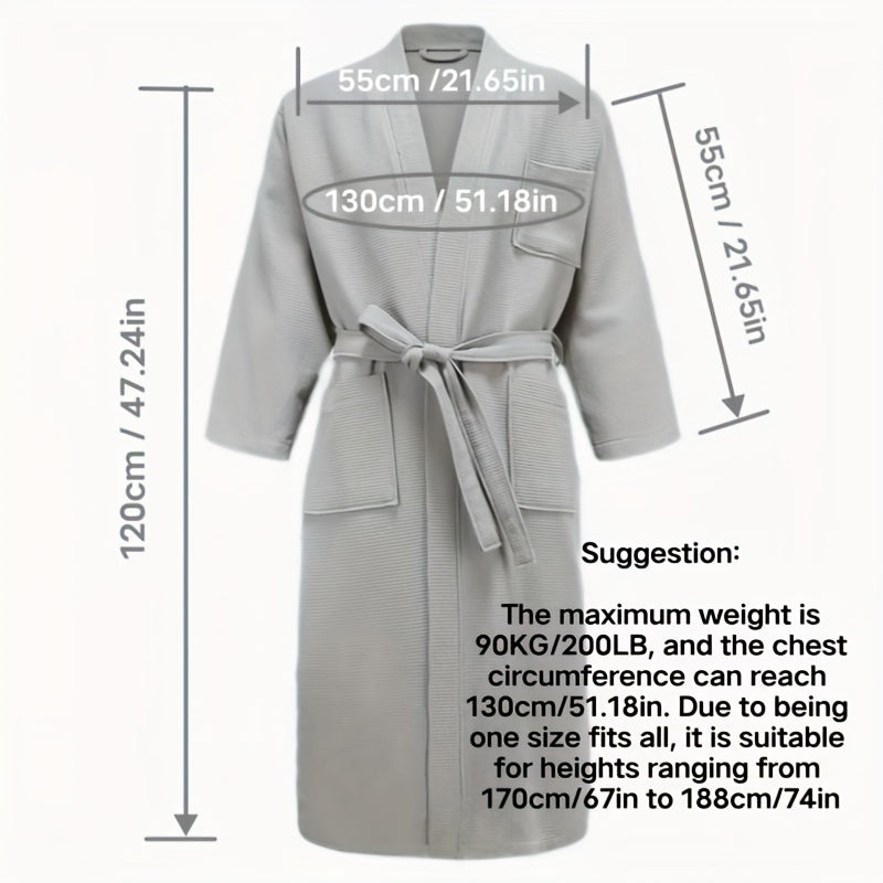 Uniseks to'qilgan paxta hammom kiyimi, kosmik mavzu va plitka naqshiga ega. Juda yumshoq, namni yaxshi so'radi va chidamli. Bitta o'lcham har kimga mos keladi. Ta'til sovg'alari uchun mukammal.