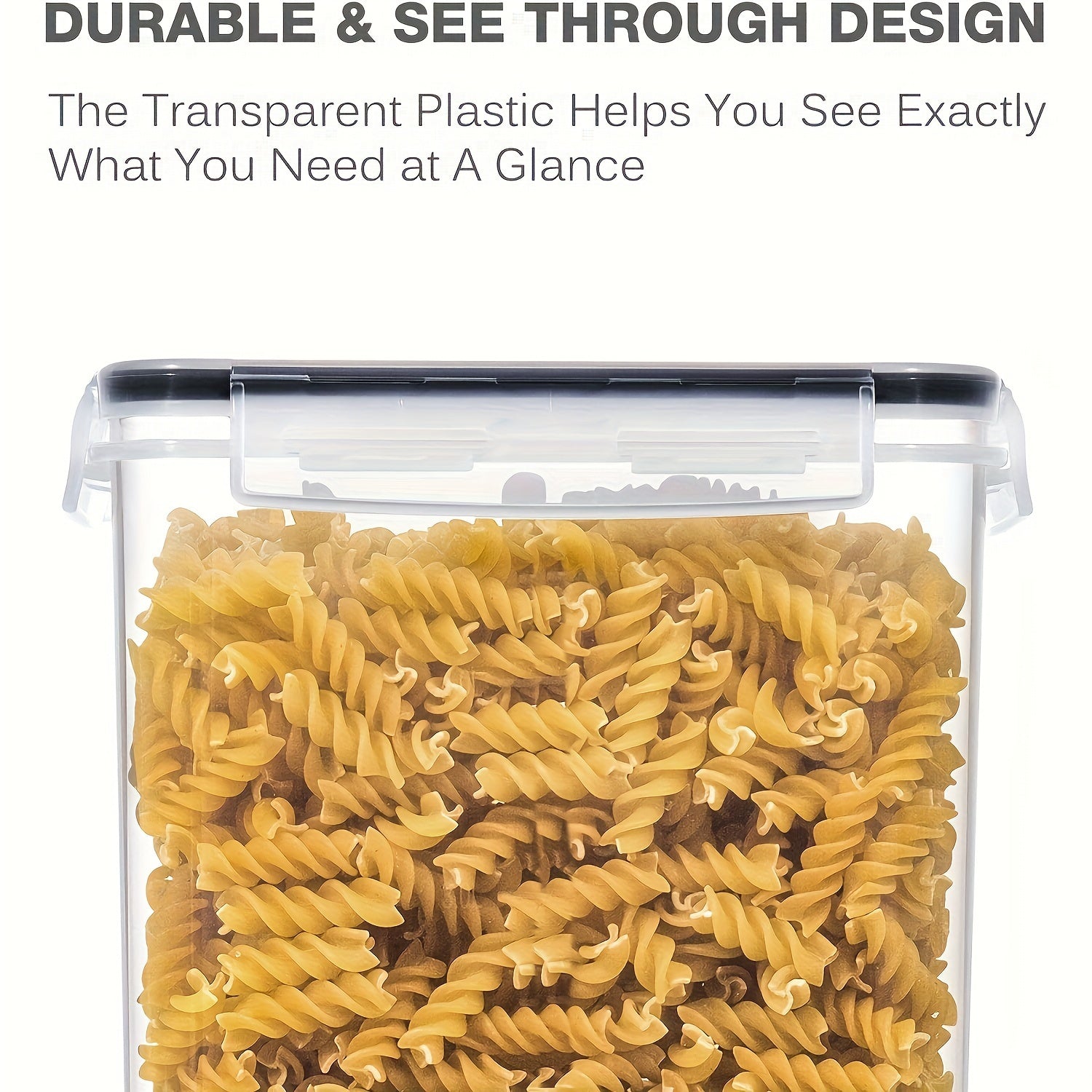 24 dona oziq-ovqat saqlash konteynerlari to'plami BPA-bezov, qavatlanadigan oshxona tashkilotchisi