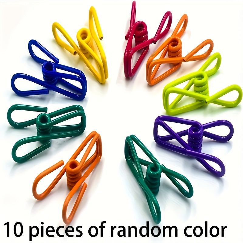 Juego de 10, 20 o 30 clips de acero inoxidable para sellar envases de comida y cocinar