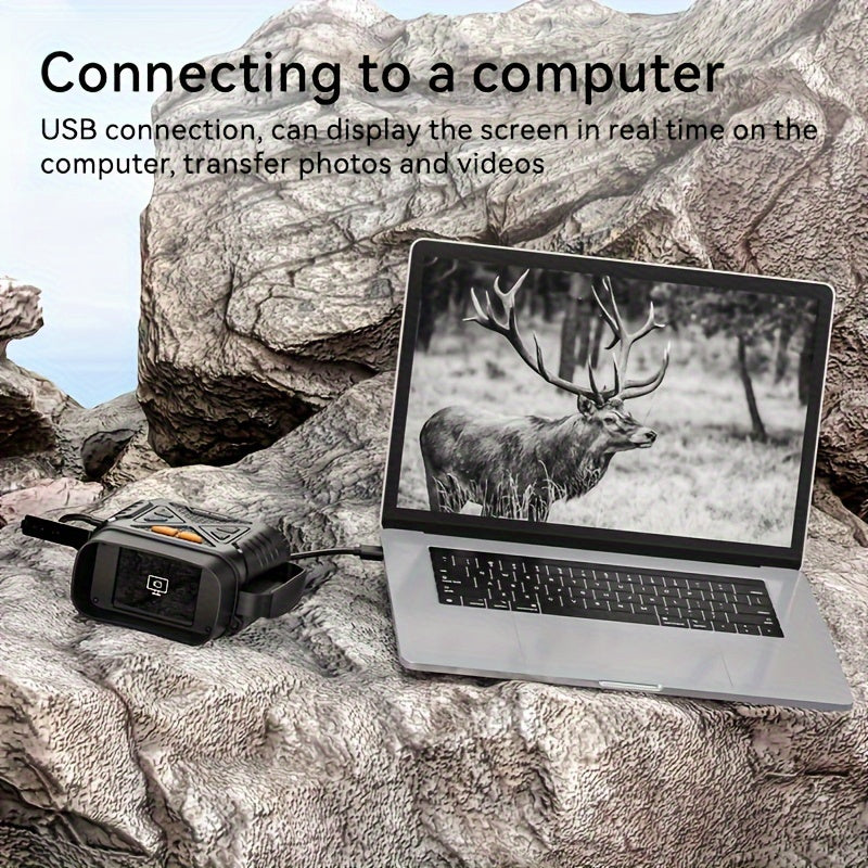 Digital Night Vision Device 2.8-Inch 1080P 800m Range with Dual Power Mode