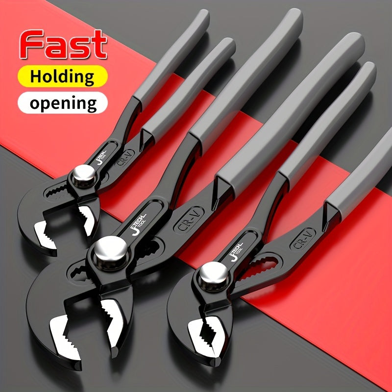 Multi-Functional Water Pump Pliers with Large Nose Chrome Vanadium Steel