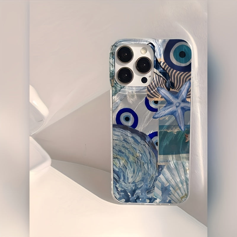 Feather Yarn Design Acrylic Phone Case for Apple Mobile Phones