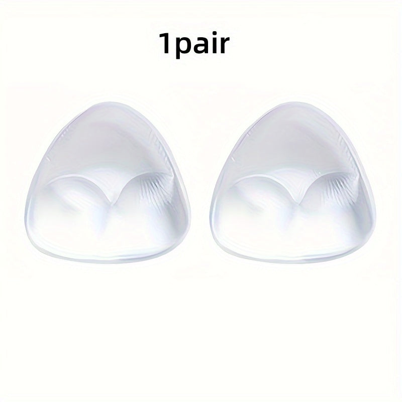 Inserciones de silicona para sujetador para realce de escote invisible, impermeables, reutilizables para sujetadores y trajes de baño
