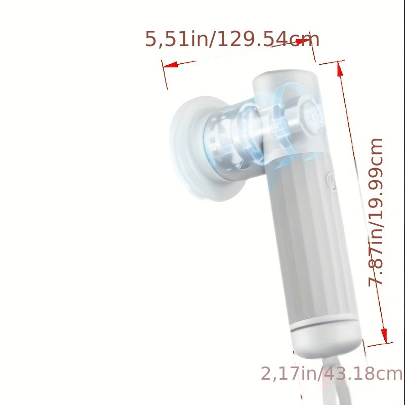 Cepillo de silicona eléctrico para fregar, apto para cocina y baño, con USB, duradero