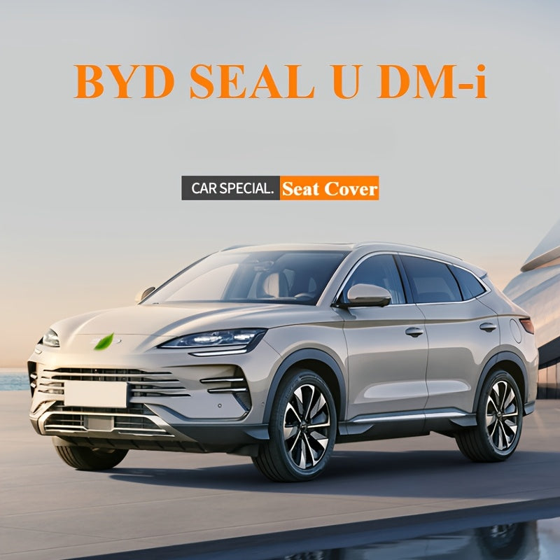 5-Seat Car Seat Covers Leather Full-Set Sporty Durable Easy Clean All-Season