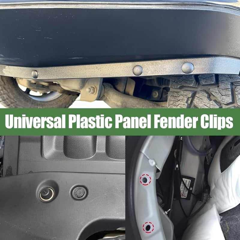 200pcs Car Fastener Set Plastic Clips Bumper Rivets 6-10mm Auto Body Repair