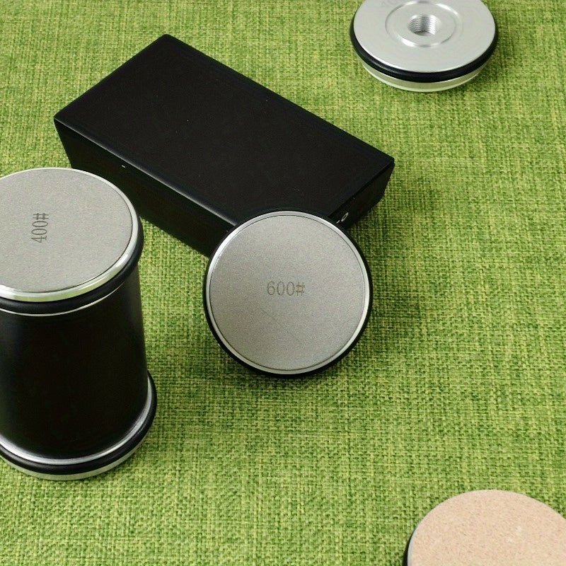 Комплект точильных роликов с двумя точками для заточки роликов с прямым краем, для кемпинга на открытом воздухе, промышленный алмазный нож