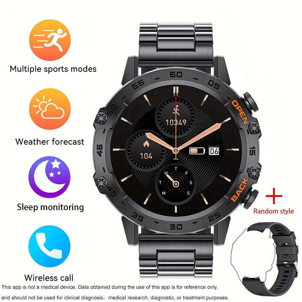 Smart Watch for Women and Men 3.53cm HD Display Sports Modes Fitness Tracker Compatible with Android and iOS