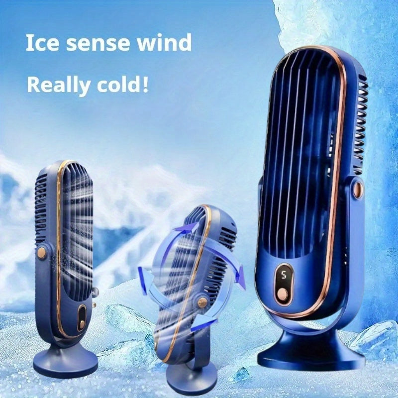 Car Desktop Fan with Low Noise and Three Speed Settings for Driving