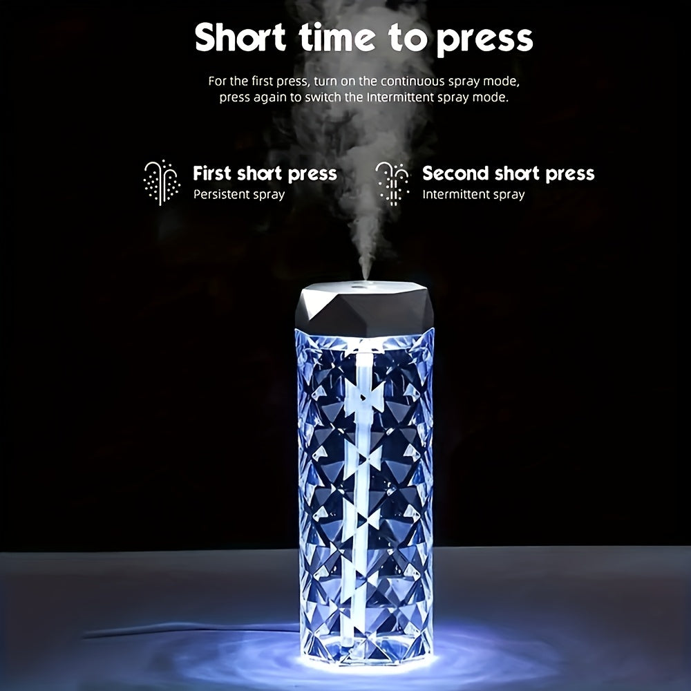 Ночник-увлажнитель воздуха и диффузор для спальни, офиса с LED-ночником