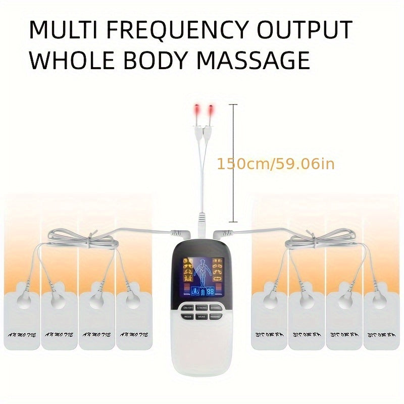 USB Charging Massager with 9 Modes 8 Intensity Levels for Whole Body and Arms